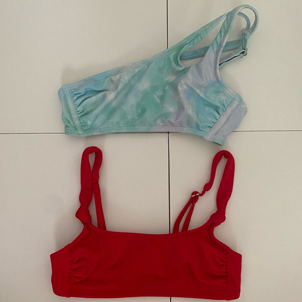 2 Extra Small Bikini Tops